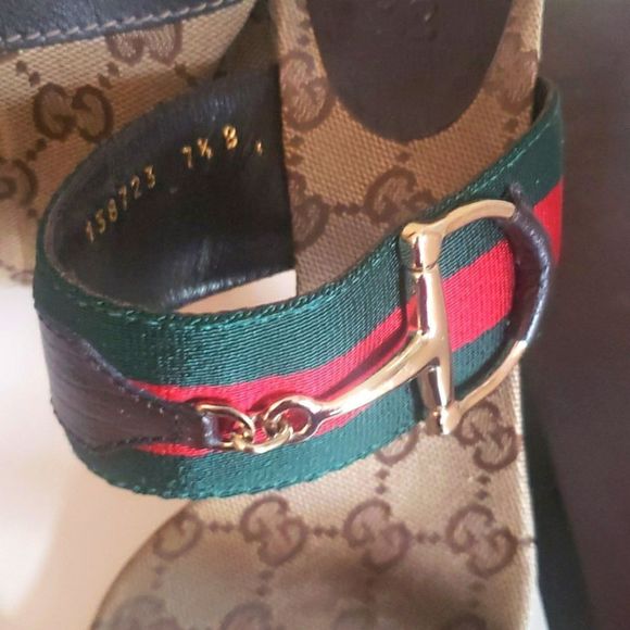 GUCCI GG Monogram Bundle Heels And Clutch - Picture 6 of 10